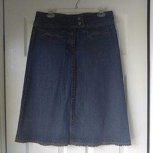 Denim skirt